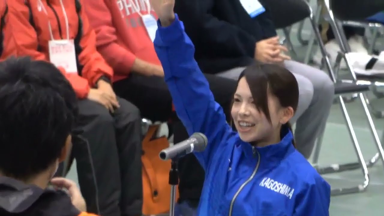 西田美咲選手による選手宣誓　皇后盃　全国都道府県対抗女子駅伝