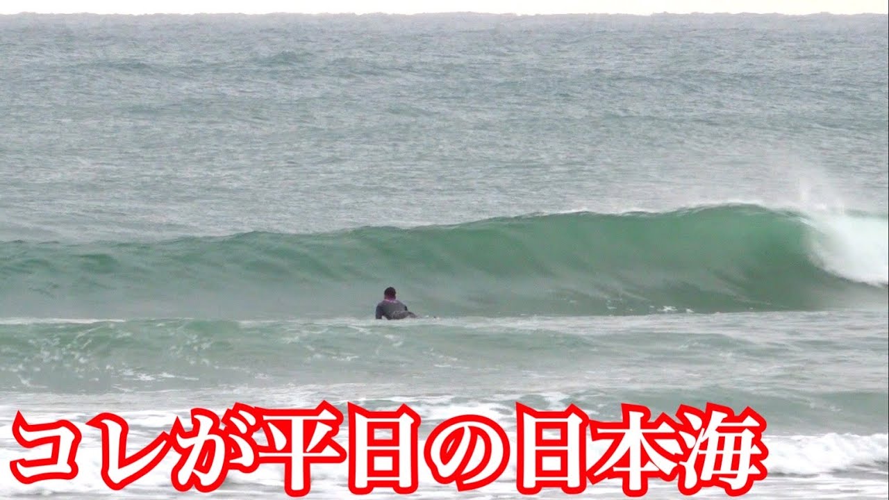 とある平日の日本海が平和過ぎた…