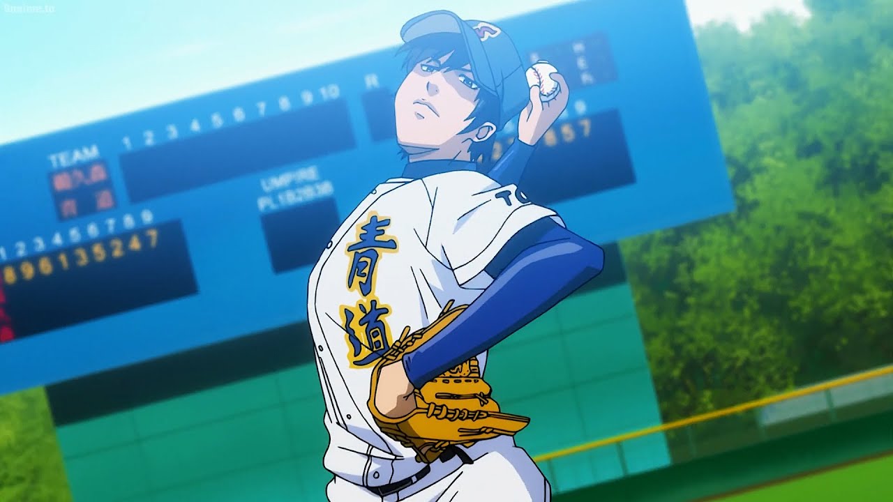 ダイヤのA[エース] 降谷は梅宮に教訓を与えることを決意して大暴れ | Furuya rampages determined to give Umemiya a lesson