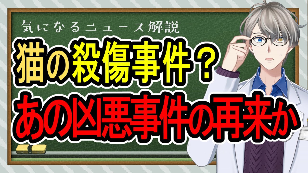 【猫の死骸】埼玉で発生している凶悪事件をガチで分析する【Vtuber雑談】