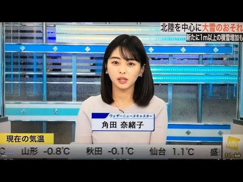 角田奈緒子さんのWNLモーニング(2022年2月17日)