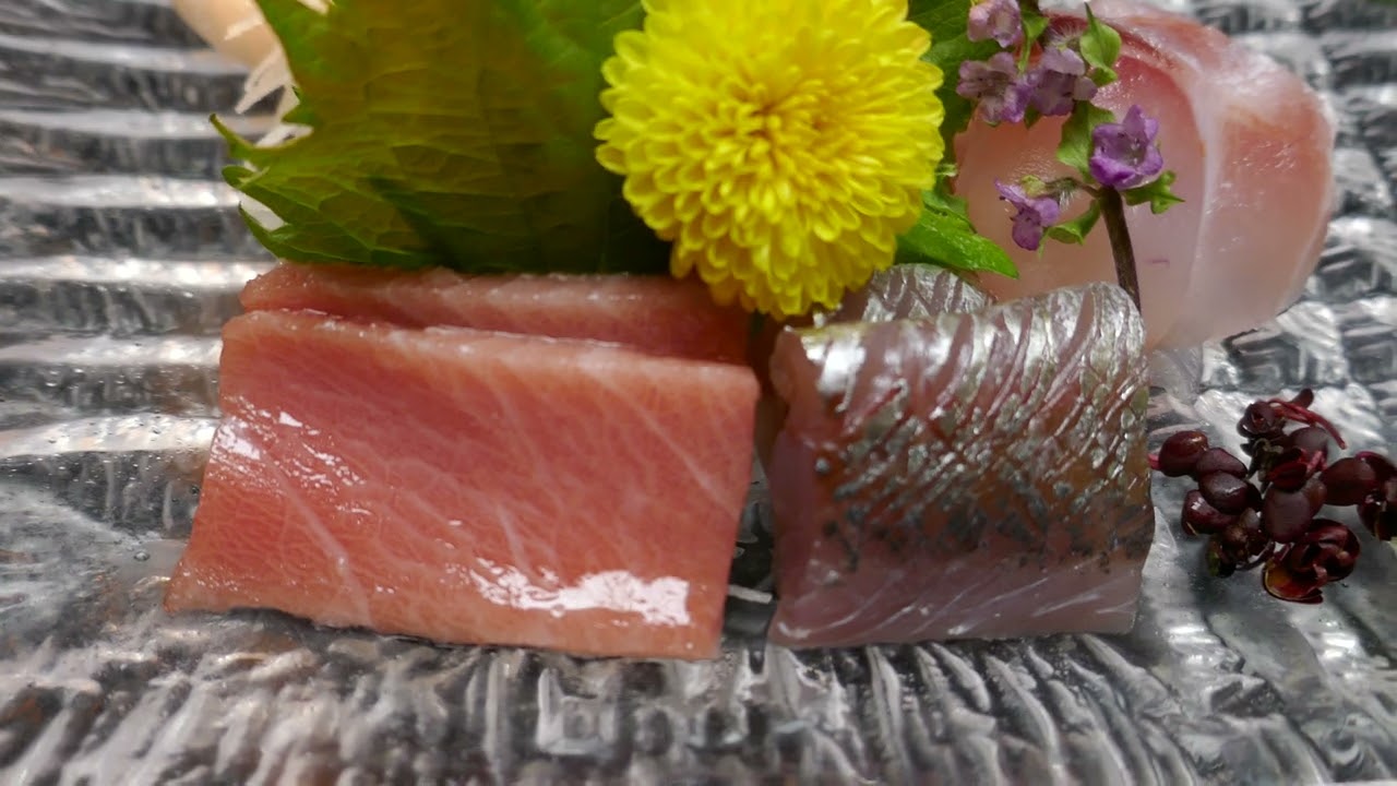 2023/2  新海花亭いずみ　夕食 造り　蓋物