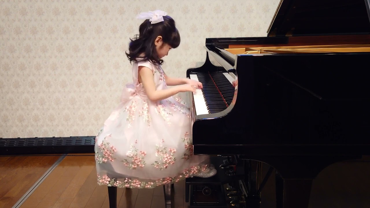 幼児部門　木田 茉莉奈（第24回ショパンコンクールinASIA　オンライン決勝大会金賞）