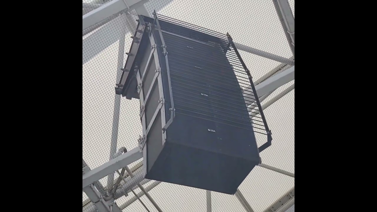 20220521　絆スタジアムの球場スピーカーとウグイス嬢のアナウンス　#shorts@岩国［ﾌｧｰﾑ交流戦］愛宕ｽﾎﾟｰﾂｺﾝﾌﾟﾚｯｸｽ野球場