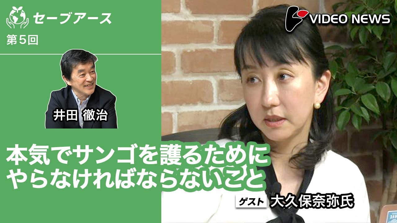 大久保奈弥×井田徹治：本気でサンゴを護るためにやらなければならないこと