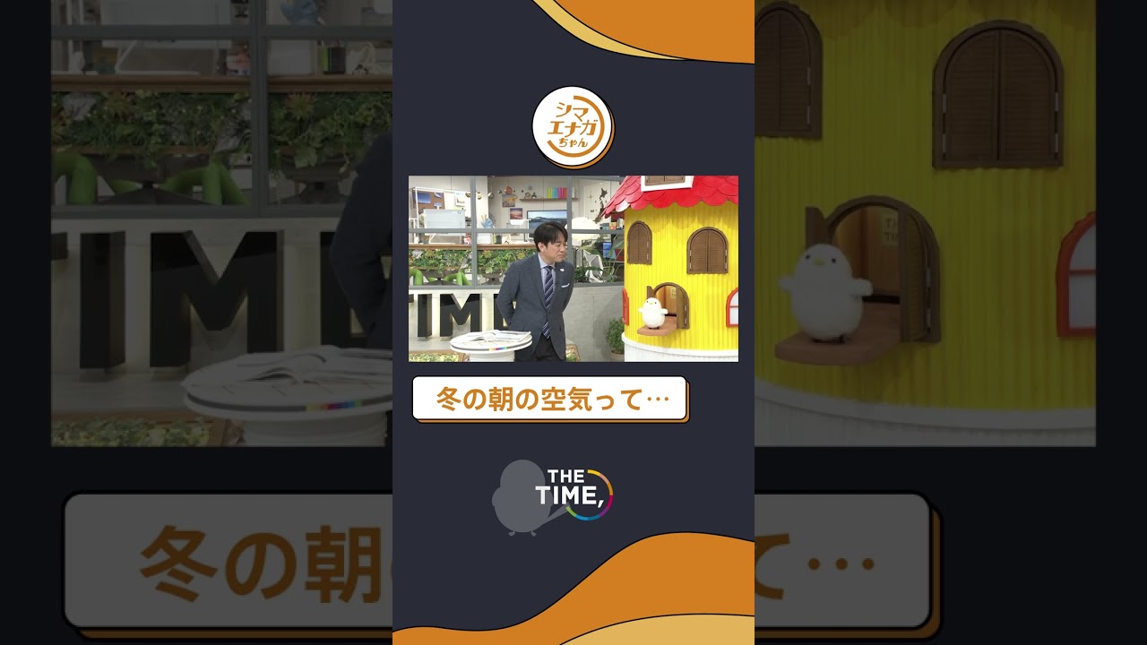 【THE TIME,切り抜き】冬の朝の空気って… / 2023.2.15放送 #thetime_tbs #thetime切り抜き #アズミ #安住紳一郎 #シマエナガちゃん  #shorts