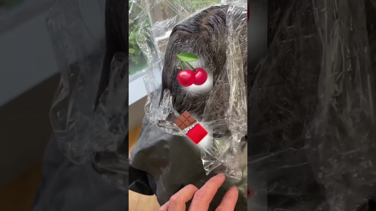 チェリー系のチョコレートカラーにして、レイヤーいれたら、圧倒的にキレイになった！#レイヤーカット