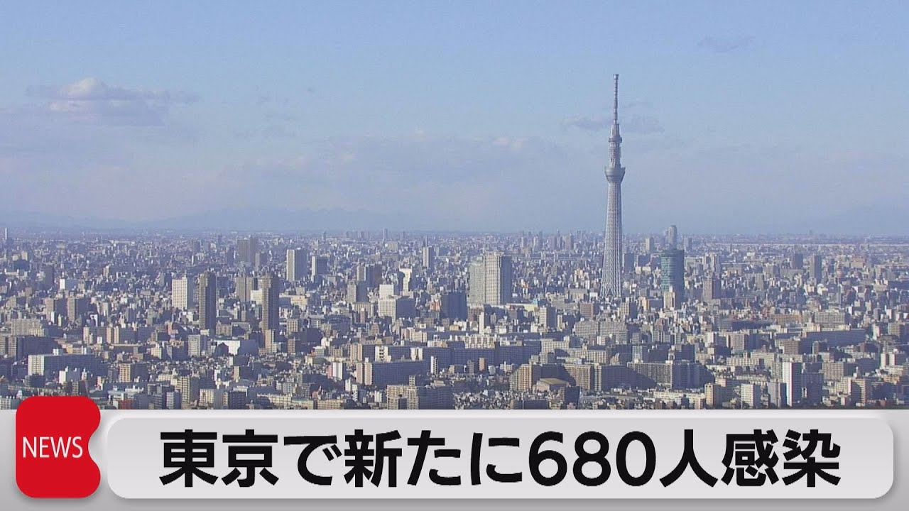 東京で新たに680人感染（2023年3月16日）