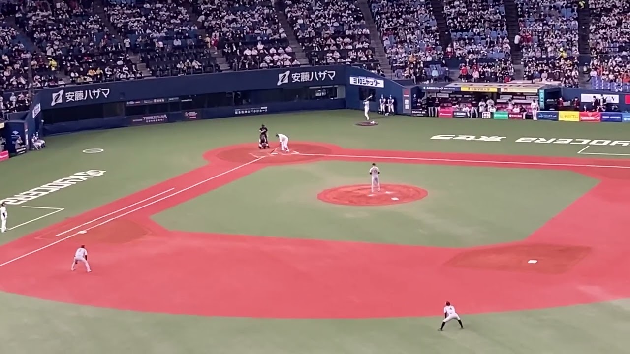 【2023WBC強化試合】岡本和真選手⚾️第四打席⚾️日本🆚阪神タイガース