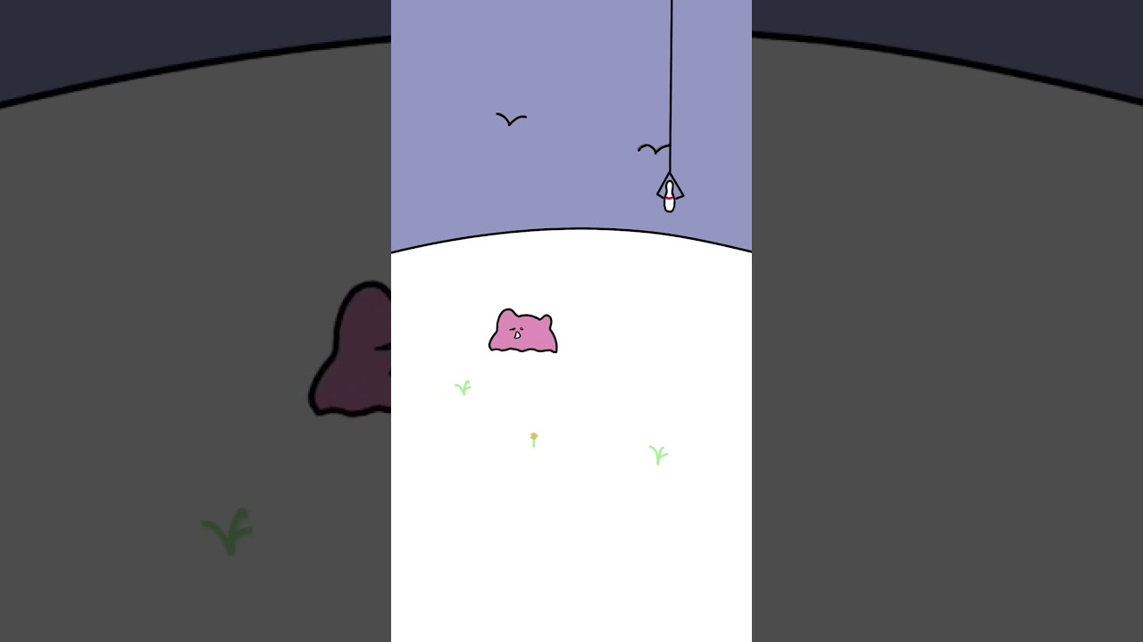 ボーリング玉かと思っていたら… #shorts #アニメ #パラパラ漫画 #風刺