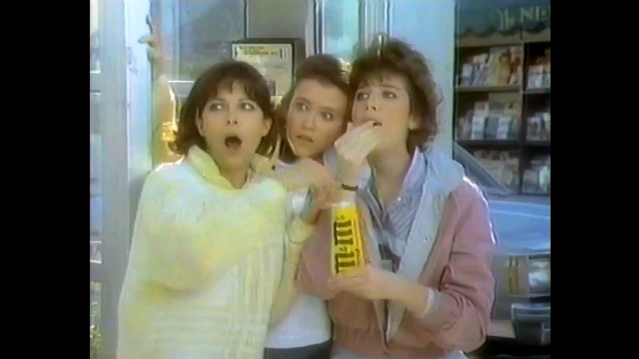 CM 1987 m&m's ミルクチョコレート