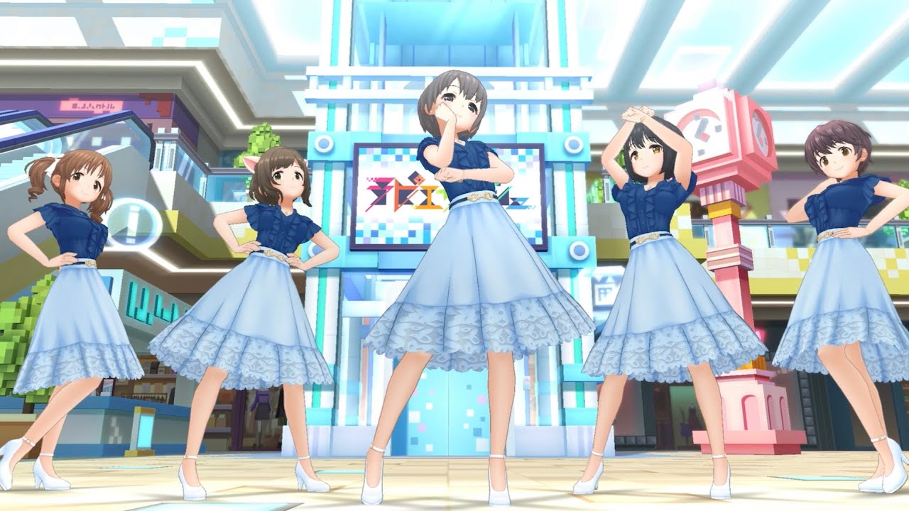 【デレステ】ストリート・ランウェイ MV (セレクトショップ 新衣装 清純派きれいめフリルブラウス Ver.)