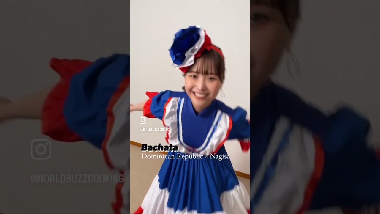 渡邊渚😍ドミニカ共和国のバチャータ踊ってみた。#shorts #wbc #アナウンサー