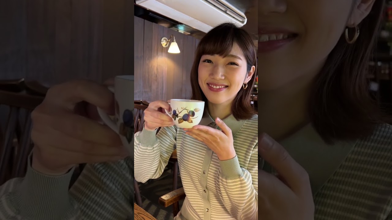 札幌の老舗カフェでまったり　絹子のソロランチ #12 #shorts
