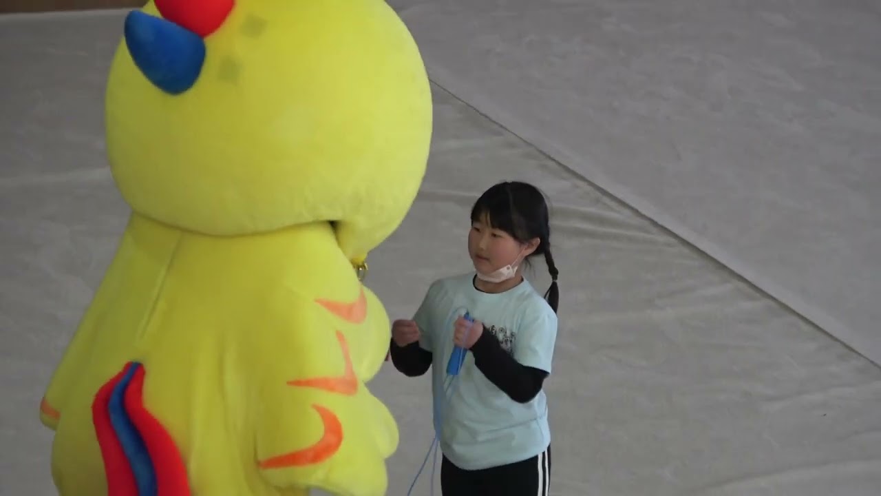 なわとび競争1年生