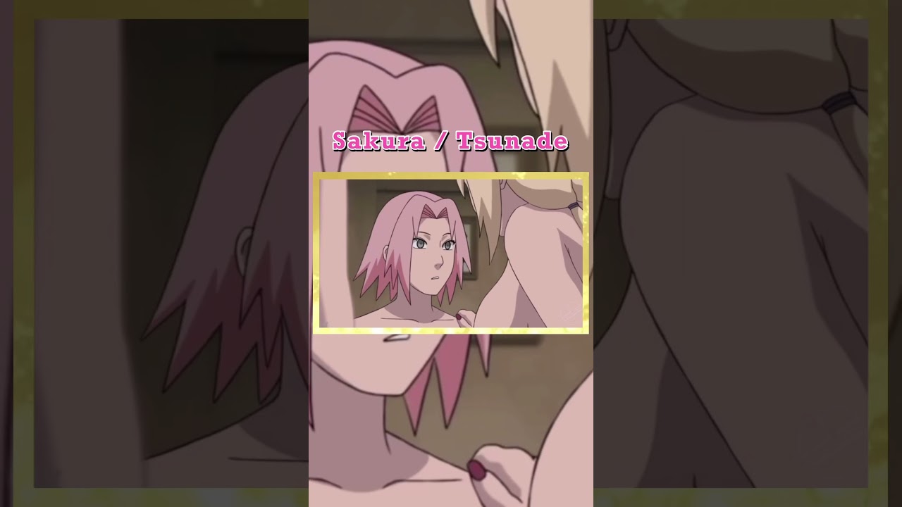 ツナデの谷間に興奮するサクラ、鼻血放出 ♈️♓️ 映画2023 かわいいサクラ