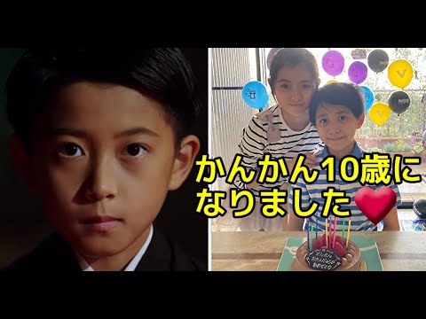 【市川團十郎白猿】堀越勸玄10歳のお誕生日おめでとう ❤️ ママからのメッセージにかんかん涙する。