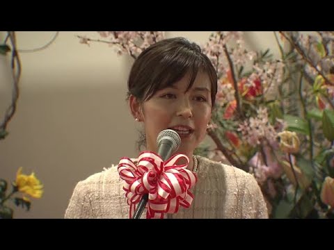 中野美奈子さん「未来の空ナビゲーター」に　高松空港の国際線PR　再開の台北線好調【香川】 (23/03/23 17:55)