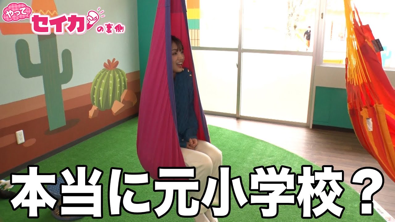 これが本当に学校だったの！？小学校が最新リゾート施設に大変身【セイカの裏側45】