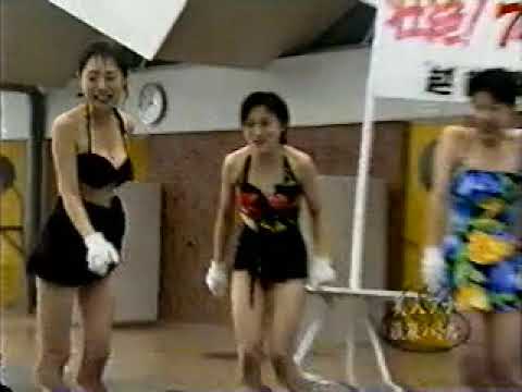 巨乳女子アナさん、コンプライアンスが緩い時代に水着でリポートさせられる。