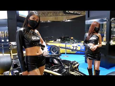 【TOKYO AUTO SALON 2023】わかなさん  渕上ひかるさん OHLINS Companion Girls