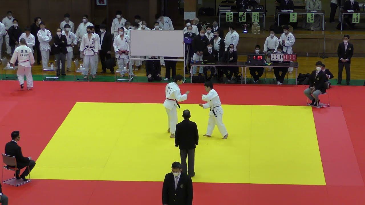 「男子73kg級 小林選手-辞退、川地選手-平松選手、桒原選手-辞退、鈴木選手-橋本選手、中根選手-桑原選手、杉江選手-山田選手」＜一回戦＞愛知県高校新人体育大会 柔道 2023/1/28