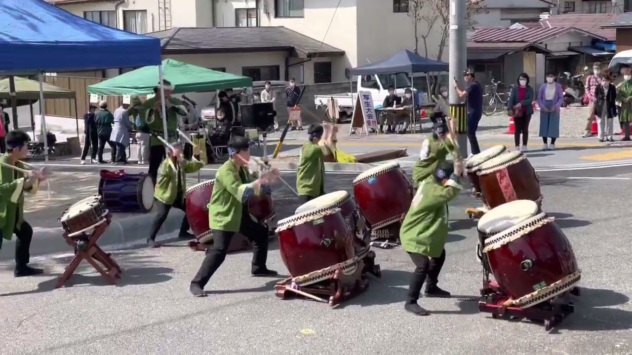 座・獅子乃翼「はるか」大宮通りさくら祭りにて