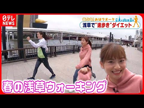 【街ぶら！おはウオーク】春の浅草ウオーキング  1日目