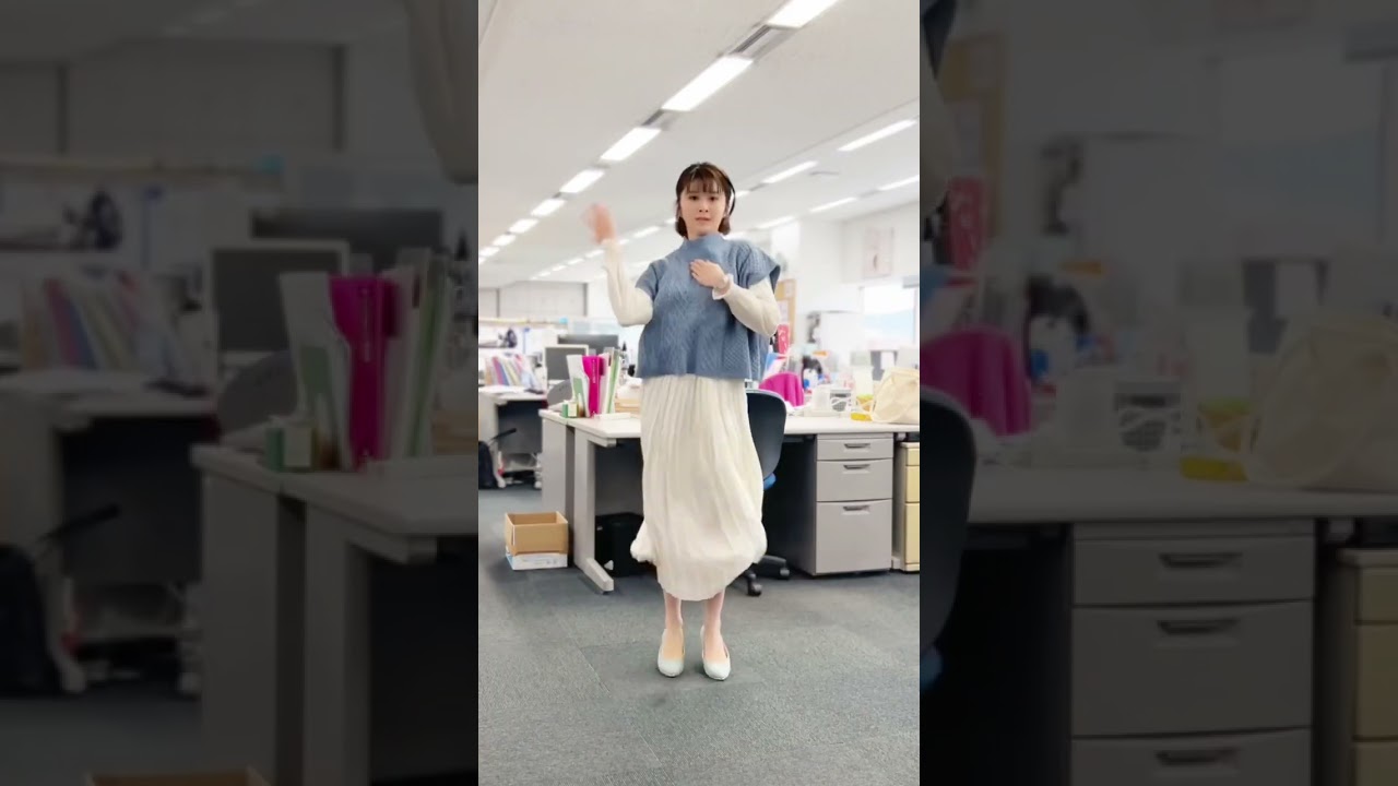 ダンシング・アナ部、第2弾💃✨ #アナウンサー #欅坂46 #踊ってみた
