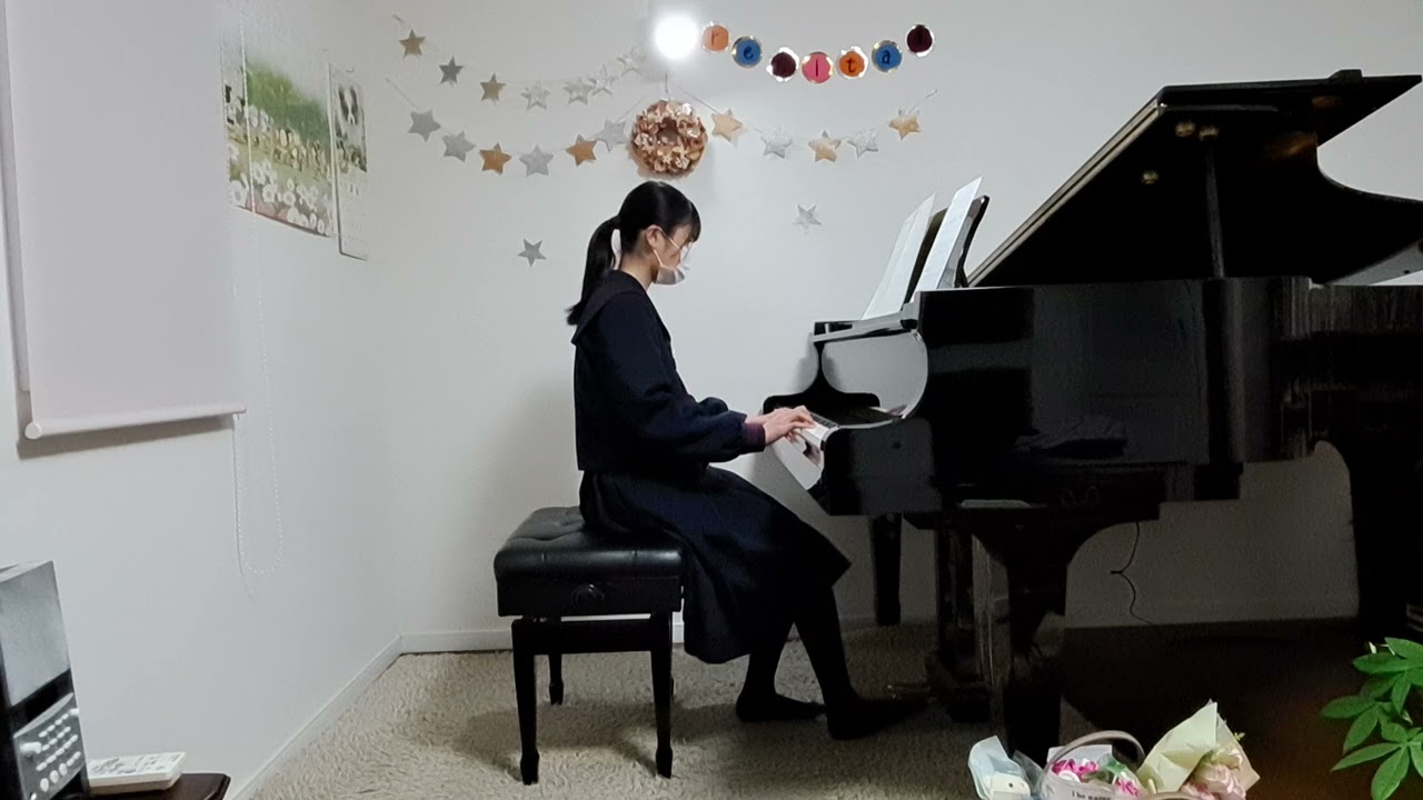 なかよしピアノ教室30周年記念発表会YouTube演奏　　五十嵐結愛　３月9日
