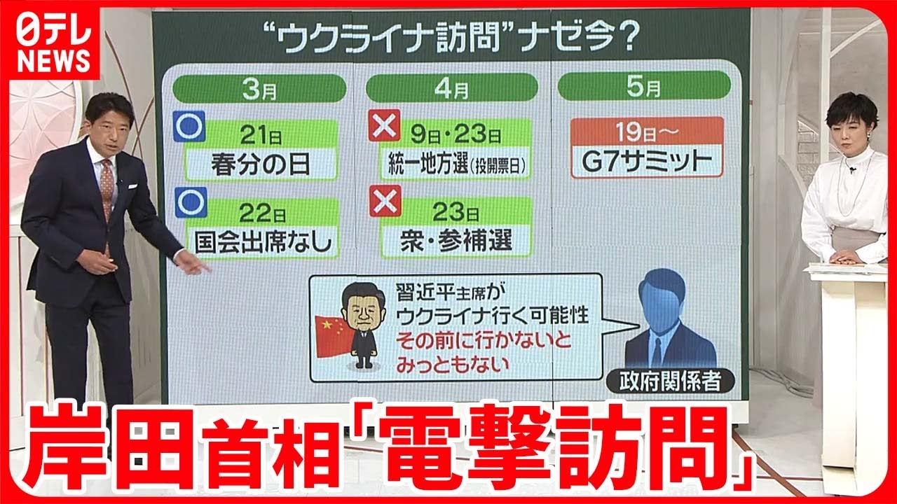 【ウクライナを電撃訪問】岸田首相  中露会談の真裏で...ゼレンスキー氏と会談