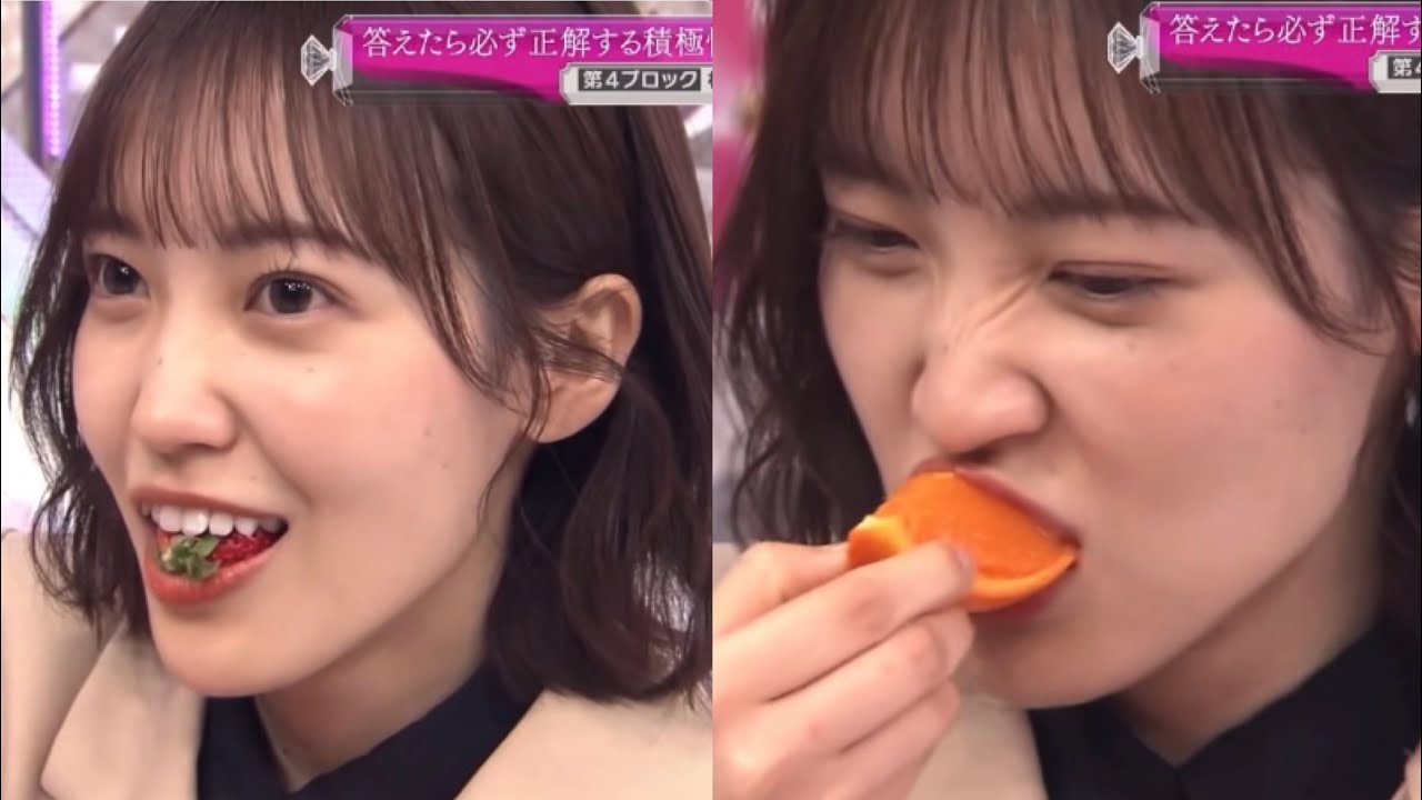 ヘタも皮もそのまま食っちゃう松田里奈【そこさく】