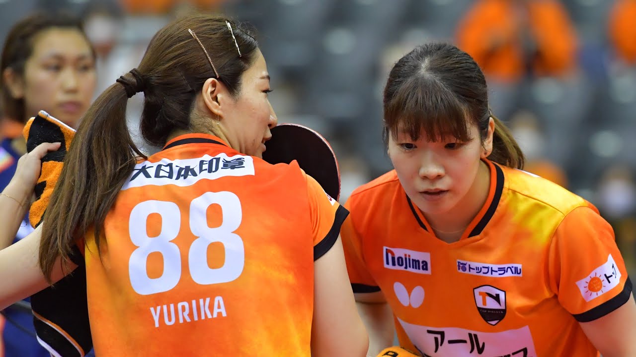 鈴木李茄 Rika Suzuki スーパープレー  トップおとめピンポンズ名古屋  vs 日本ペイントマレッツ　ノジマTリーグ2022-2023  2022年10月23日【卓球 Tリーグ公式】