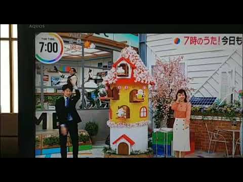 シマエナガダンスするアナウンサー達金曜日