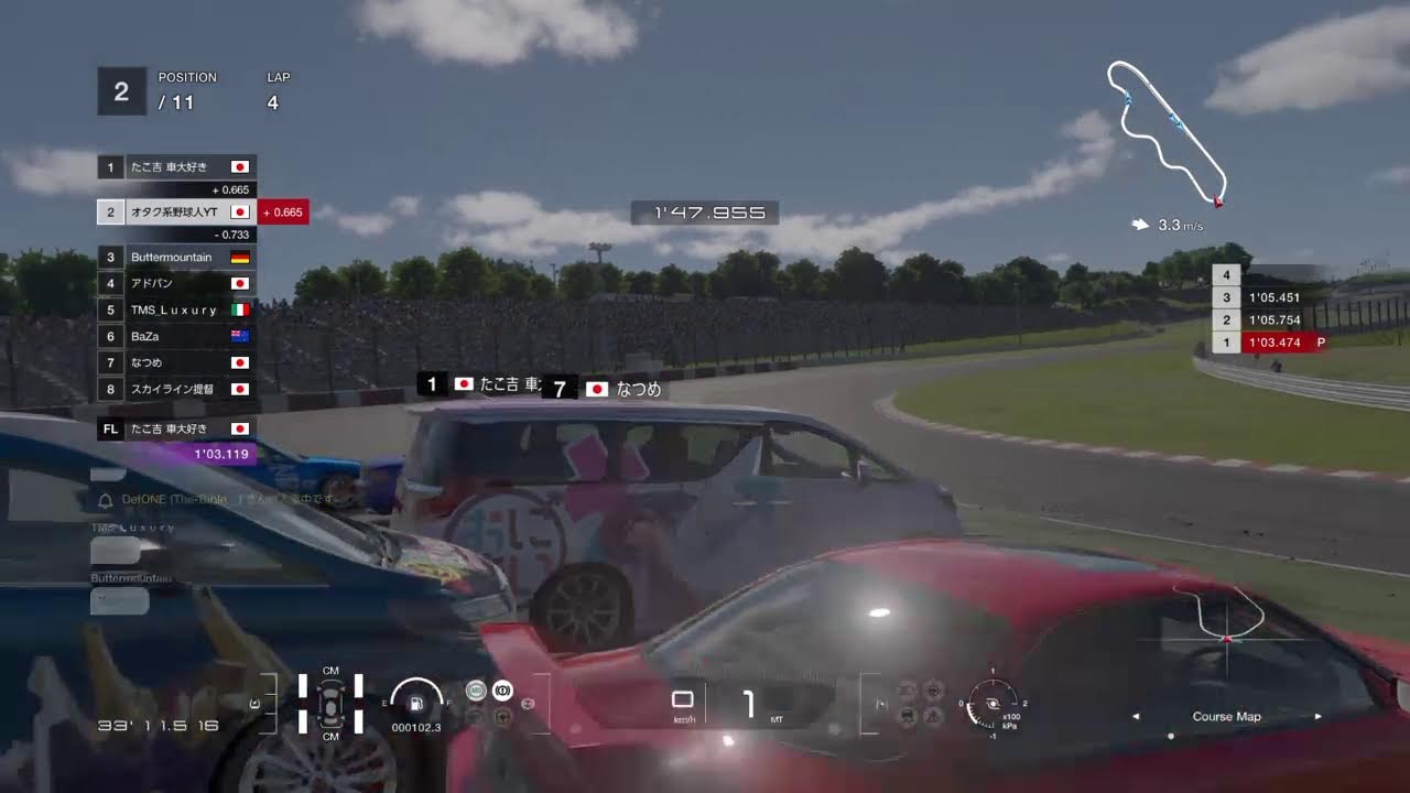 ミニバンでドリフトする変態　[参加歓迎]　30分版［#GT7 #視聴者参加型］