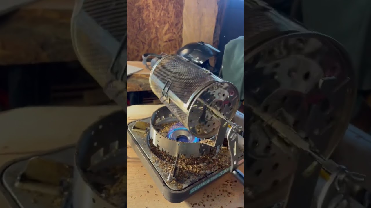 手回しコーヒー焙煎機、めっちゃ便利で安くておすすめです　#キャンプ　#コーヒー #焙煎