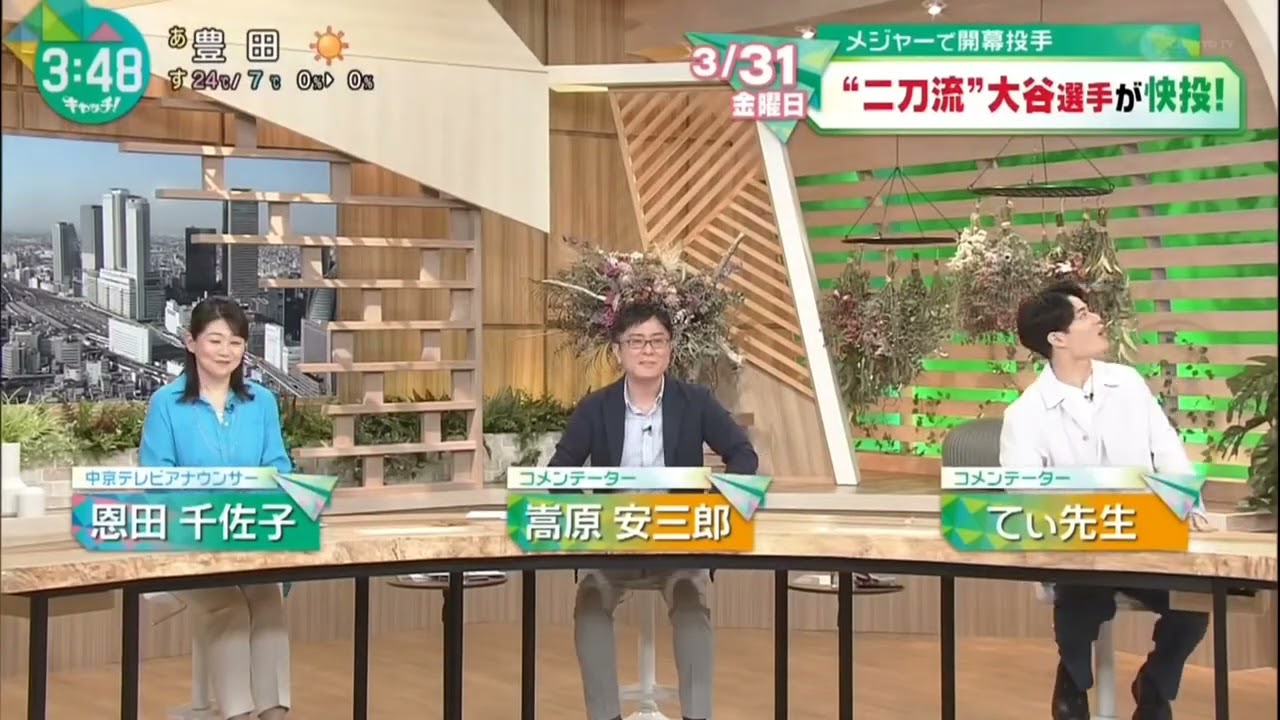 2023年3月31日 中京テレビ キャッチ！ OP