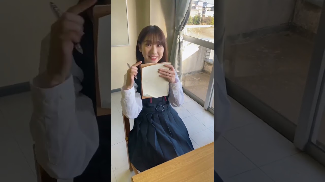 AKB48 柏木由紀 何か描いてる