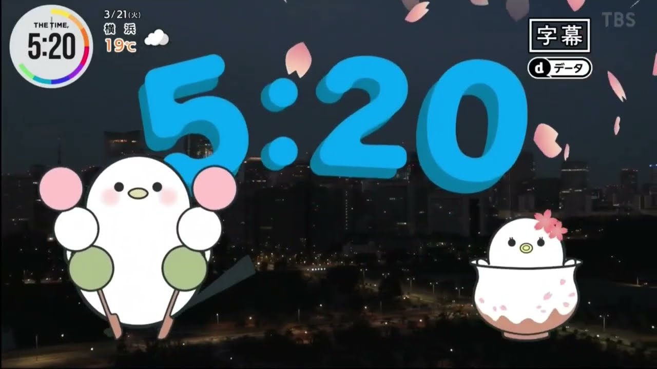 THE TIME, オープニング エンディング