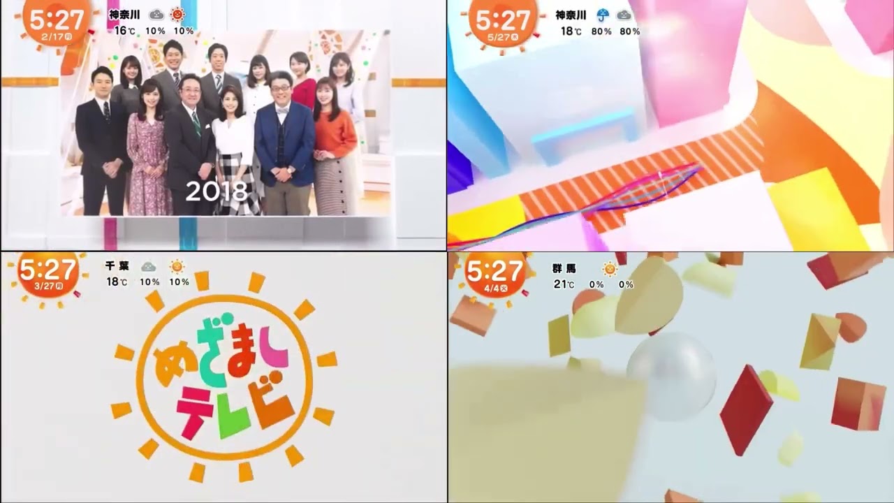 [Mix] めざましテレビ op