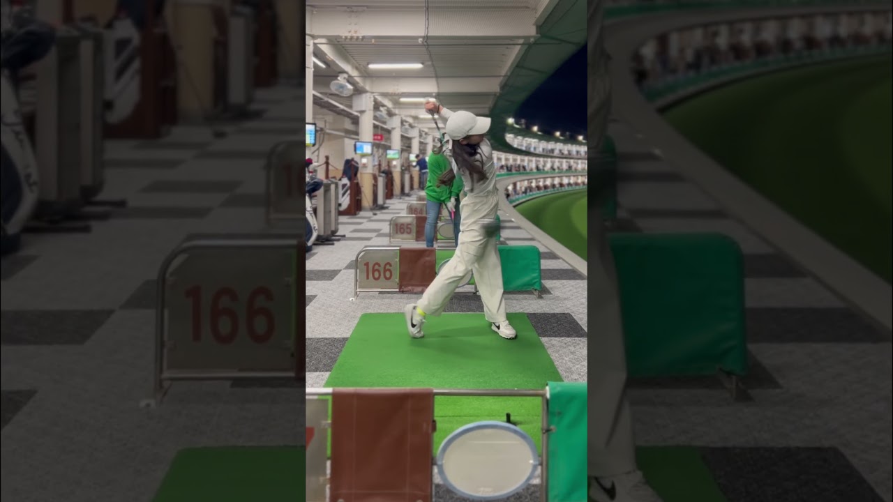 ドライバー過去1の安定感🔥 #shorts #golfgirl #golf #ゴルフ #ゴルフ女子 #ゴルフスイング