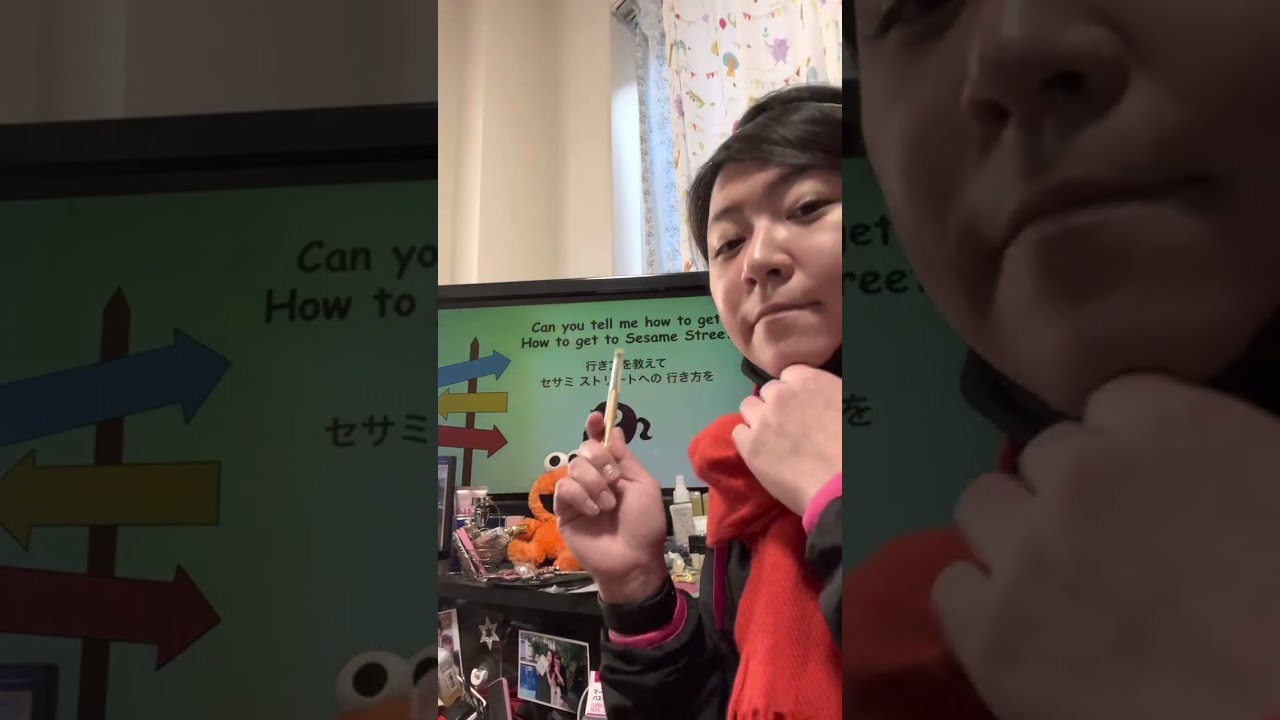 sesame street op 歌ってみた(顔出し)