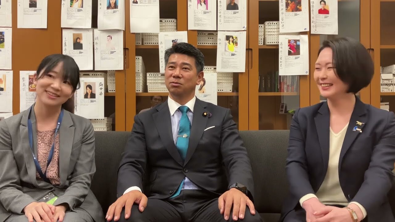 【秘書とトーク！】NHK党公認練馬区議選立候補予定者 松田みきさん、事務所でアルバイトをしていただいてる森下さん登場！政治家の事務所ってどんな雰囲気？男性社会？齊藤さんは「先生」って呼ばれない！？