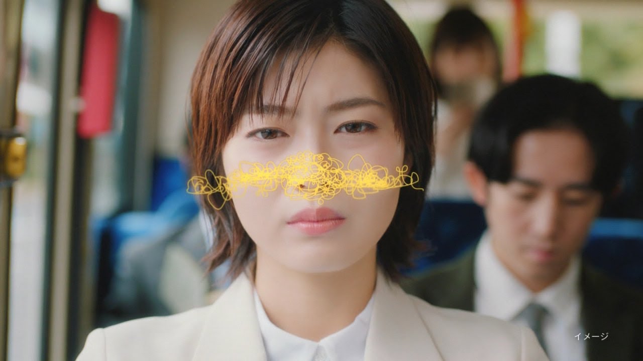高橋春織  コーワ (興和) コルゲンｺｰﾜ鼻炎フィルムα「鼻ストーカー」篇 TVCM