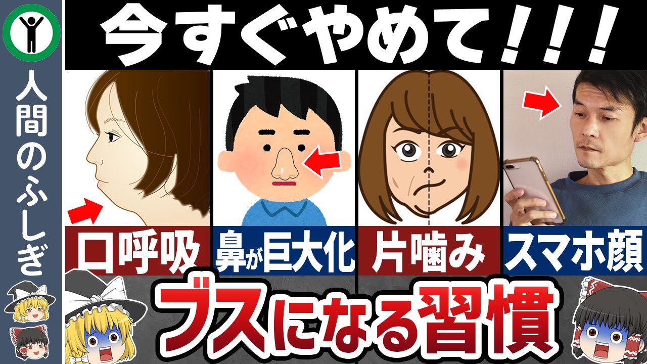 【まだ間に合う】ついやってしまうブスになる習慣７【ゆっくり解説】