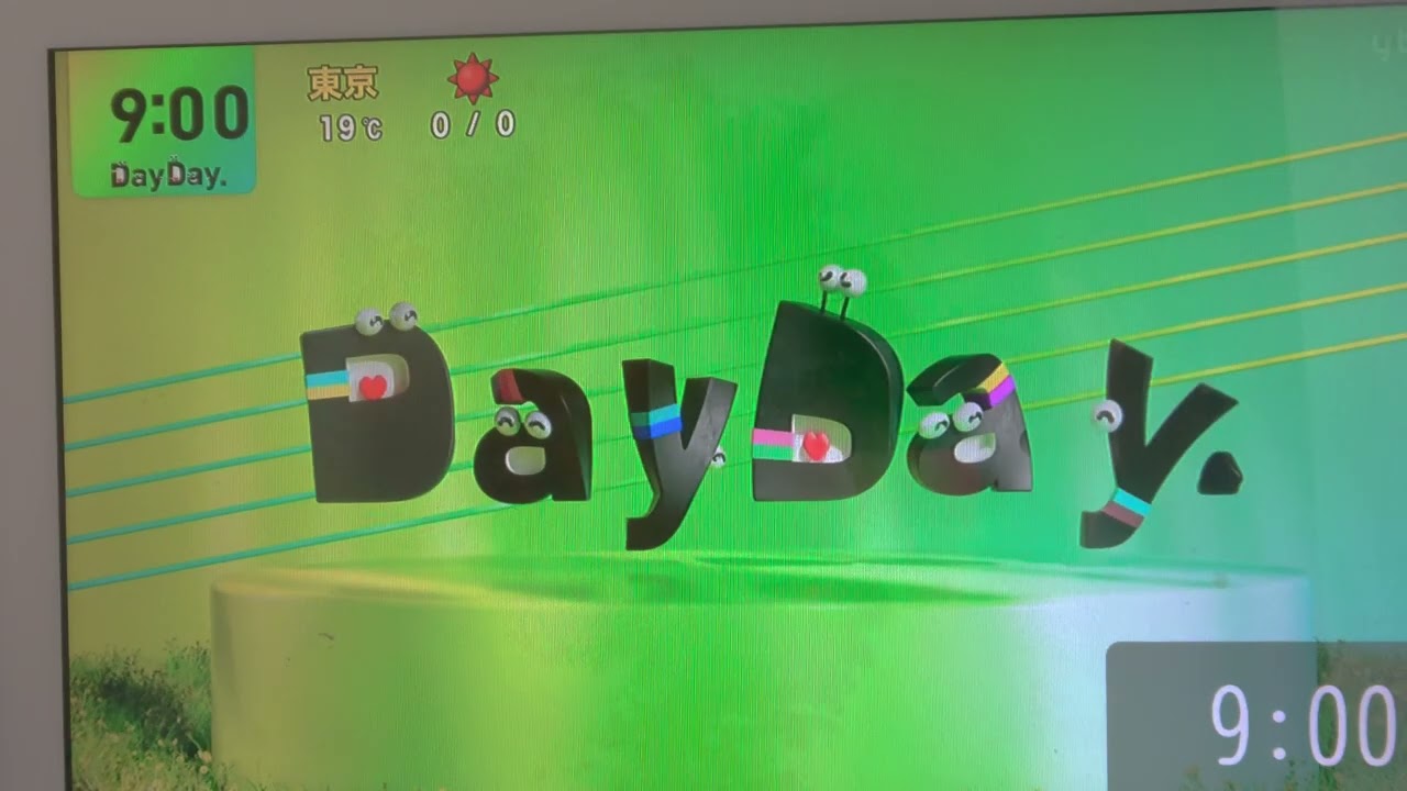 新番組Day Dayオープニング2023年4月4日new!!