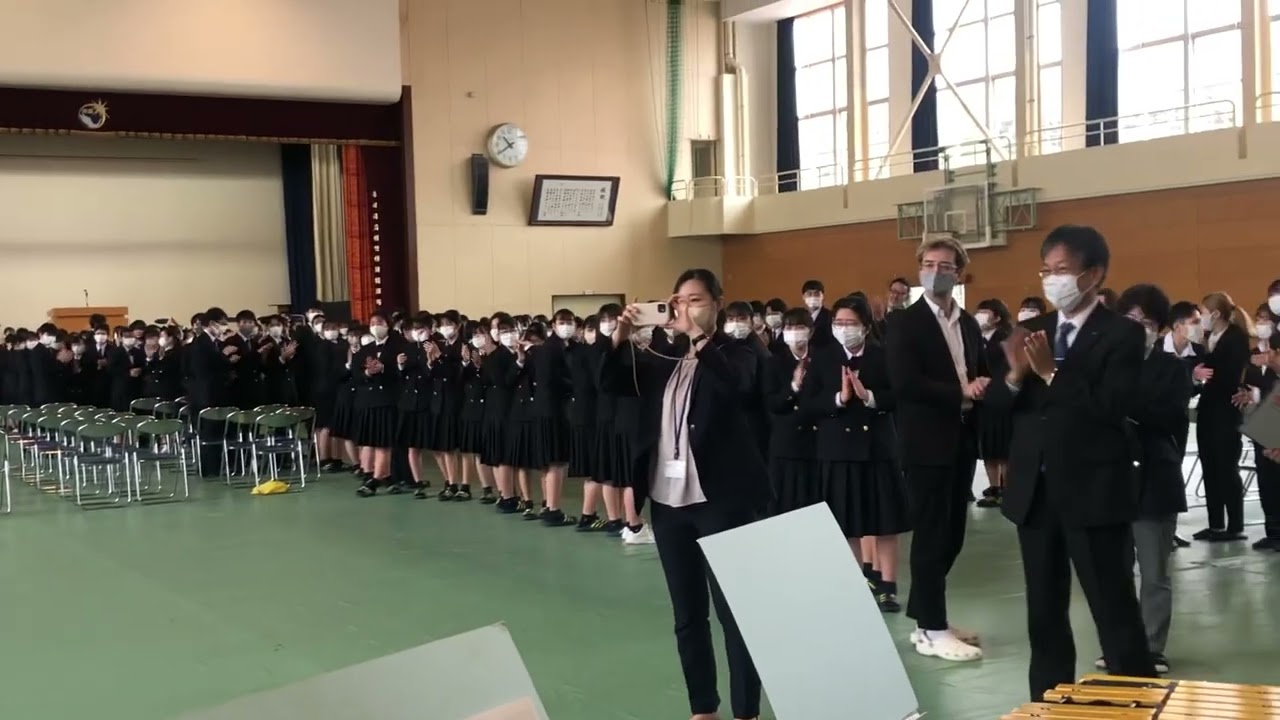 離任式演奏（泣）