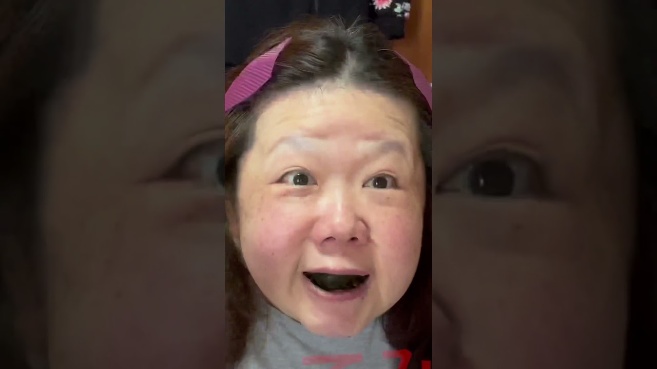 おもしろ怖い😱おばさん🤣