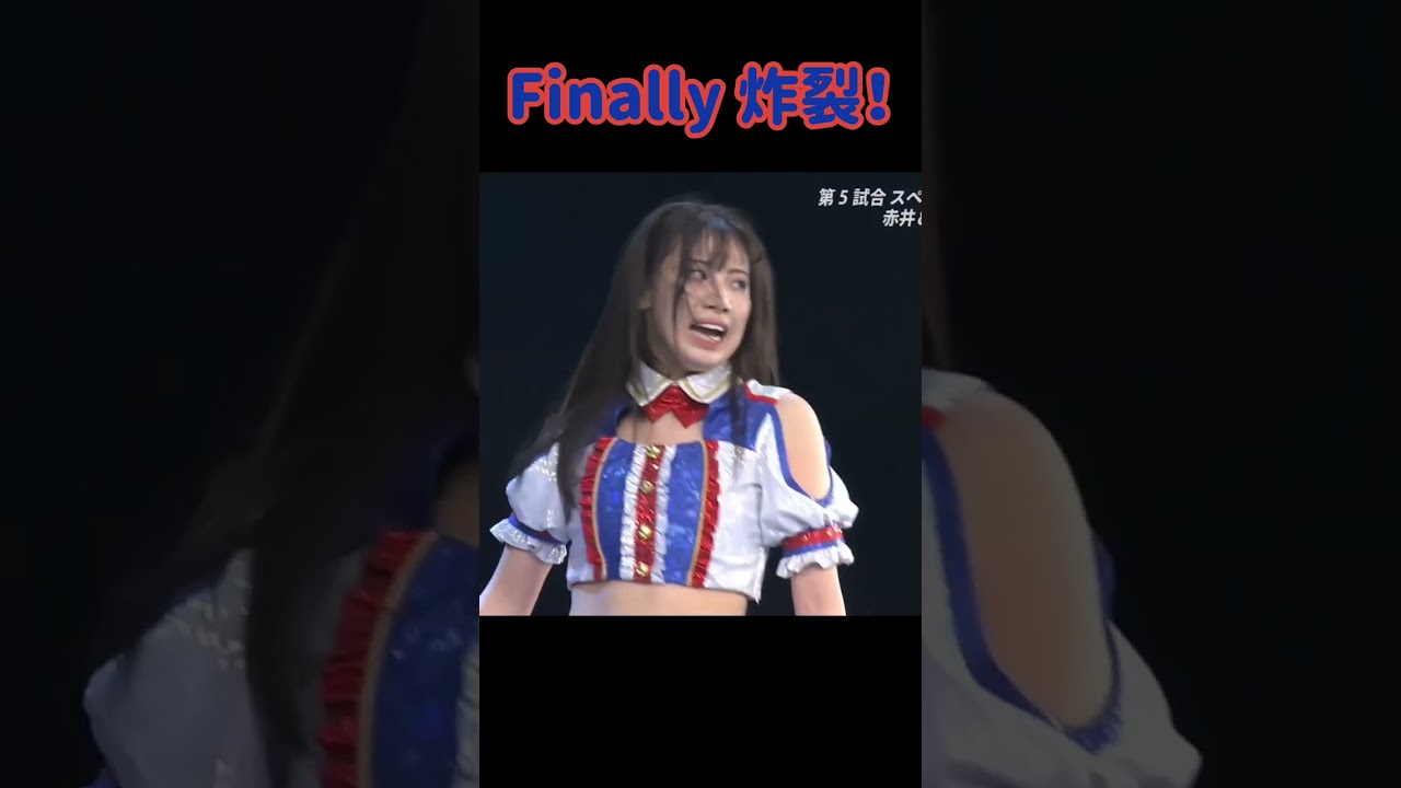 荒井優希、初のDDTのリングで躍動！ #shorts
