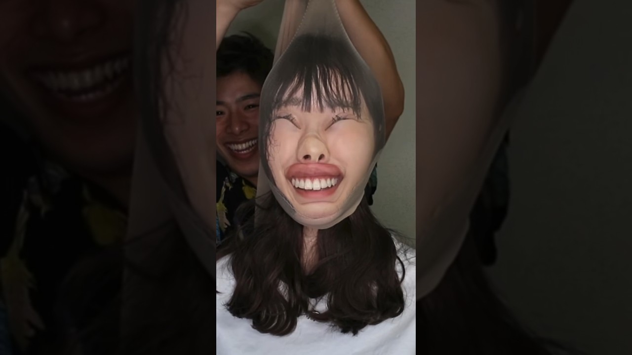 あの大物YouTuberが顔面パンスト‼️